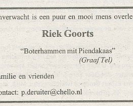 bericht1 ander overlijdensbericht van Riek in pdf vorm